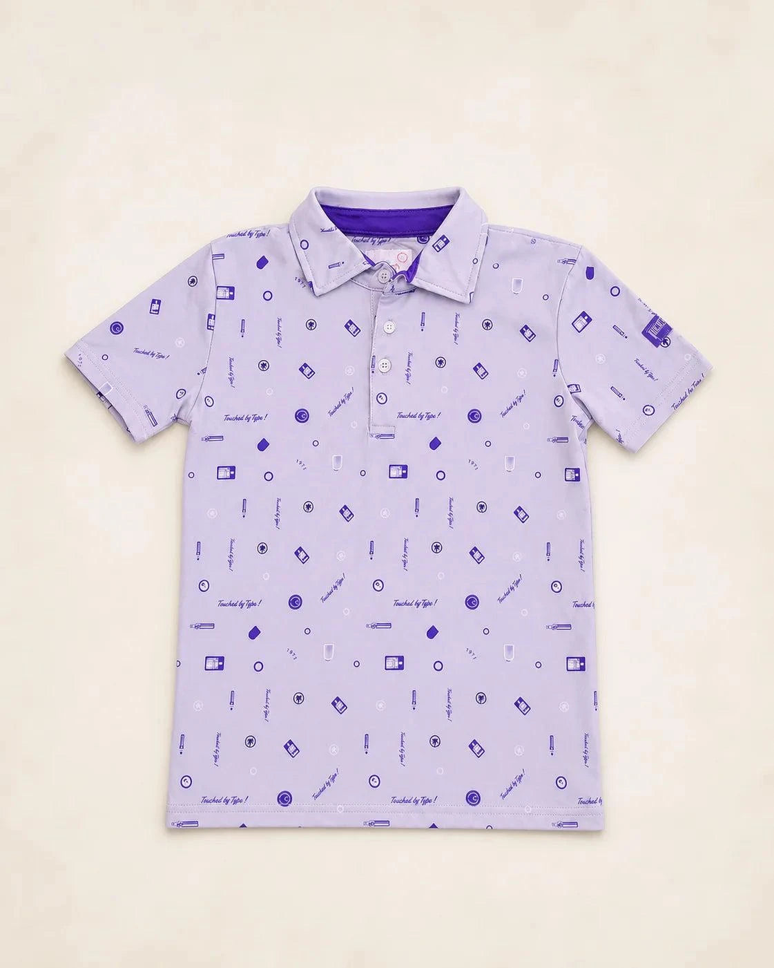 The Type One Vibes Kids Polo — view 2 | Palmr Style