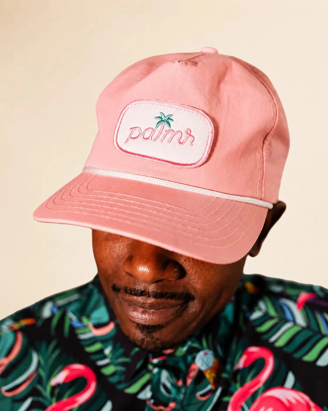 The Blush Rope Hat - Unisex — view 6 | Palmr Style