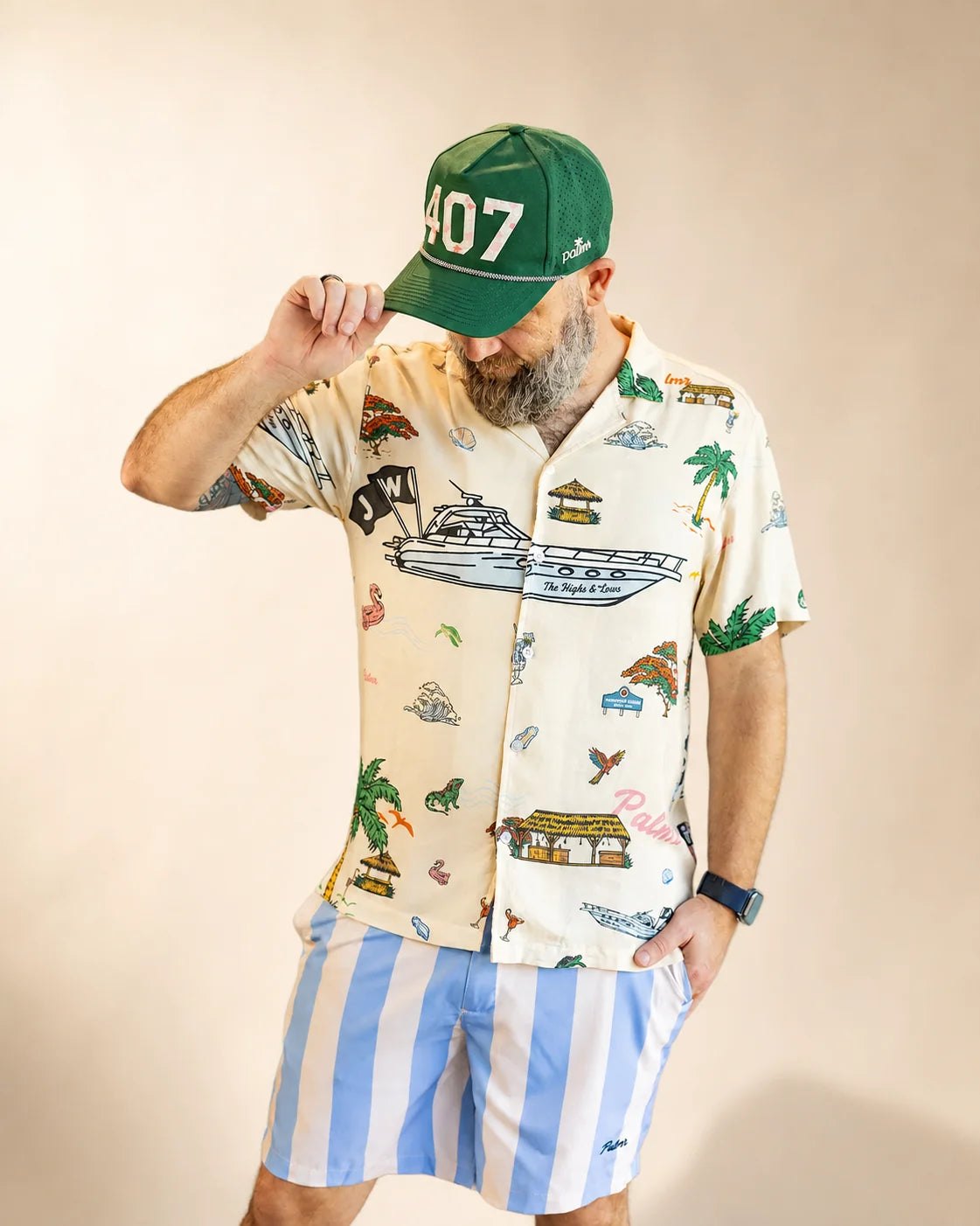 The Ronnie Button Up — view 4 | Palmr Style
