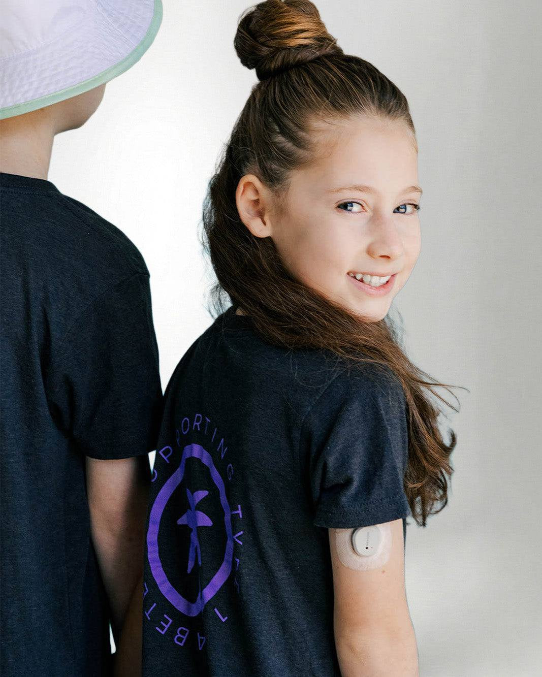 Youth The Support Touched By Type 1 Shirt (Black) — view 4 | Palmr Style