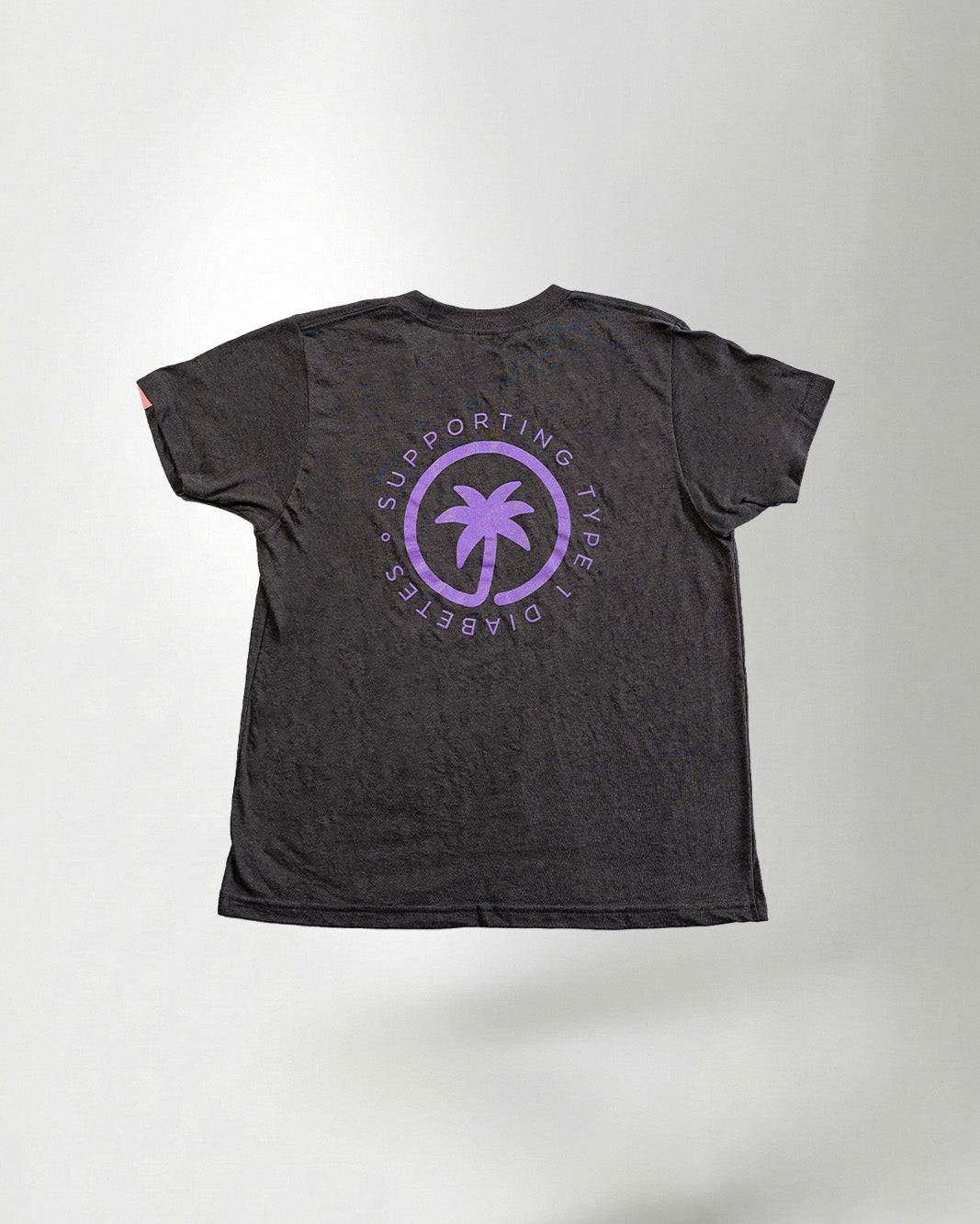 Youth The Support Touched By Type 1 Shirt (Black) — view 5 | Palmr Style
