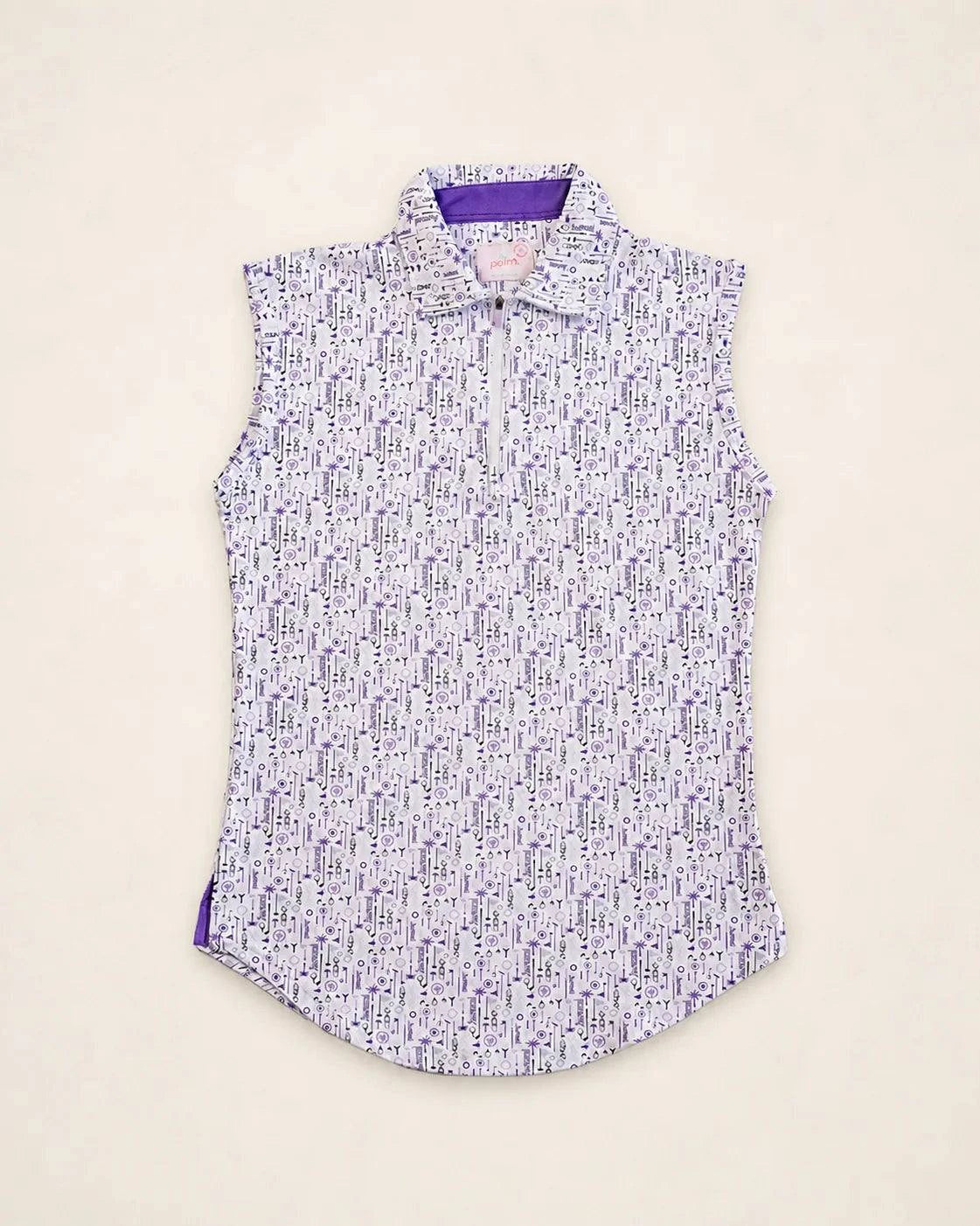 The Touched By Type 1 Women's Golf Polo — view 2 | Palmr Style