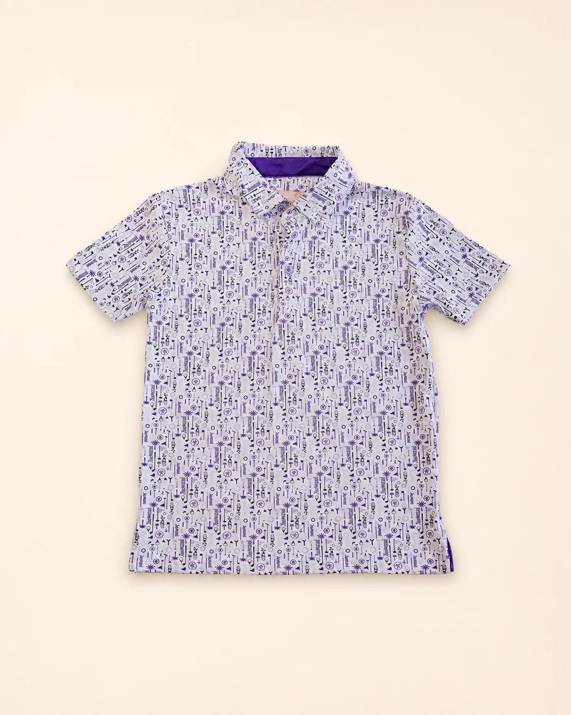 The Touched By Type 1 Kids Polo — view 2 | Palmr Style