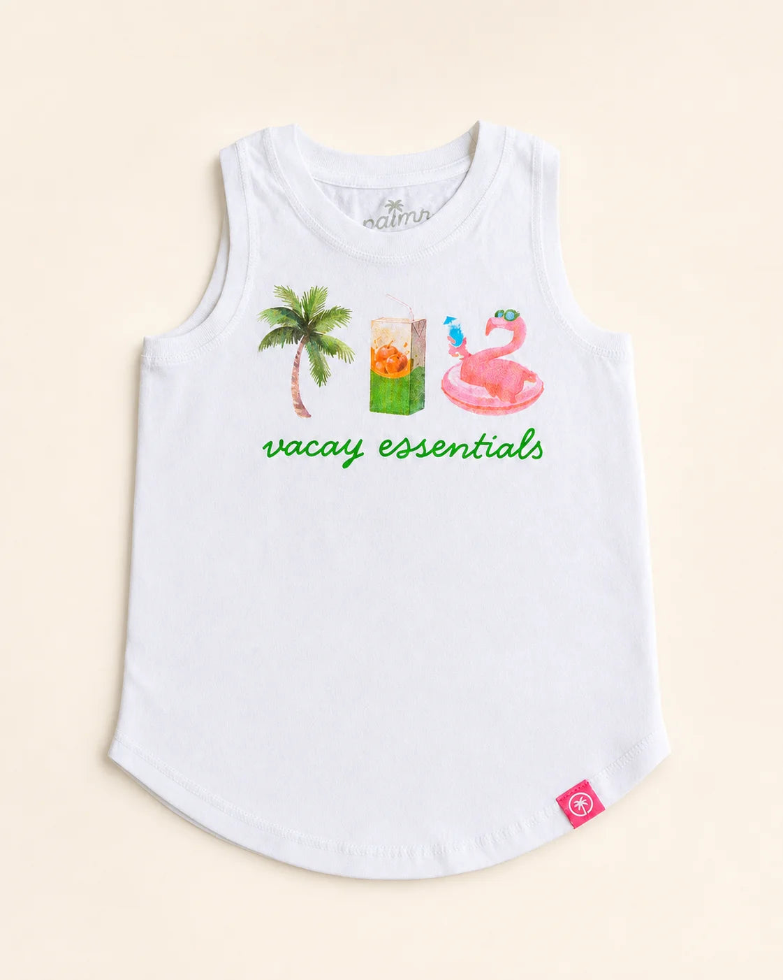 Vacay Essentials Girls Tank — view 2 | Palmr Style