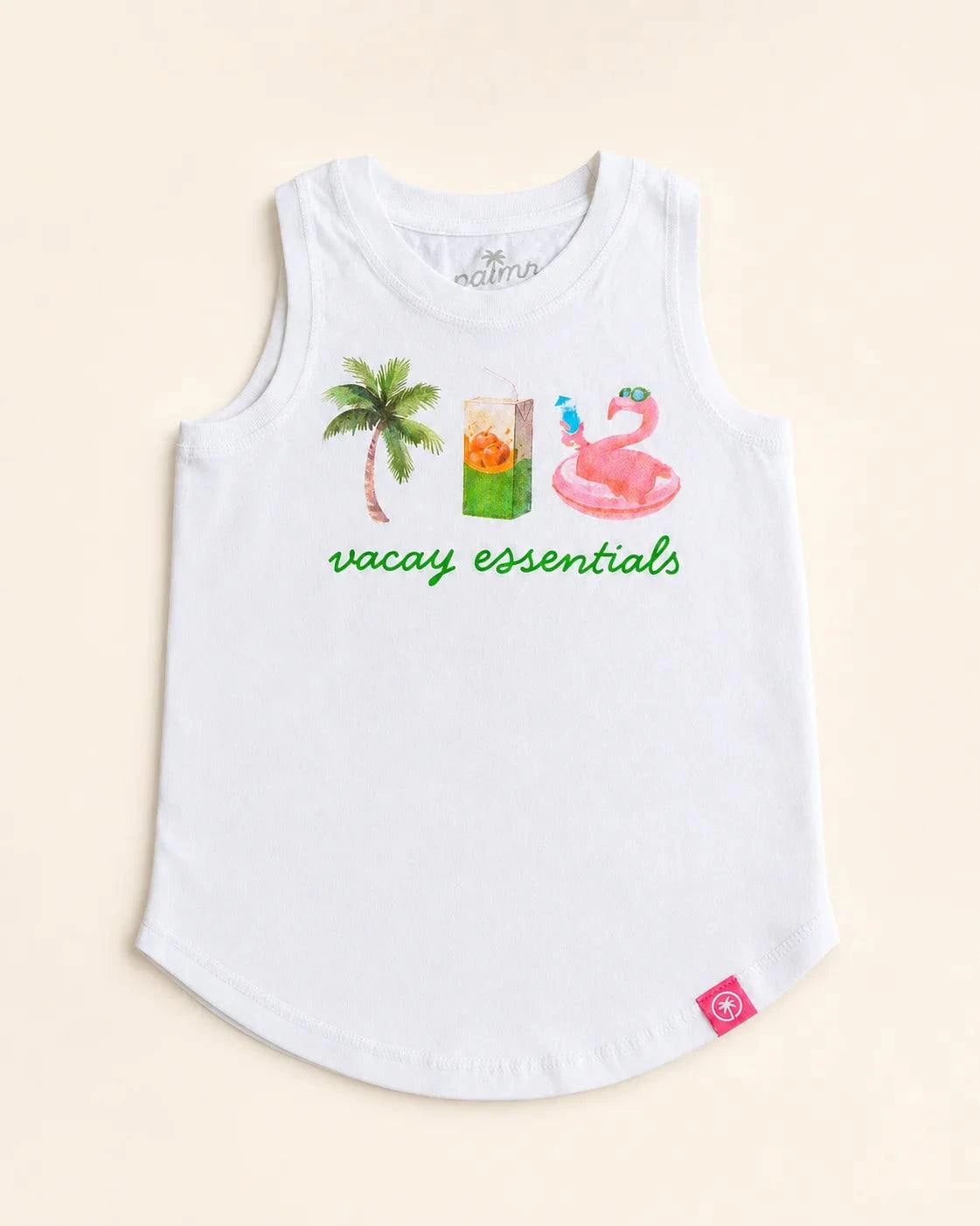 Vacay Essentials Girls Tank — view 2 | Palmr Style