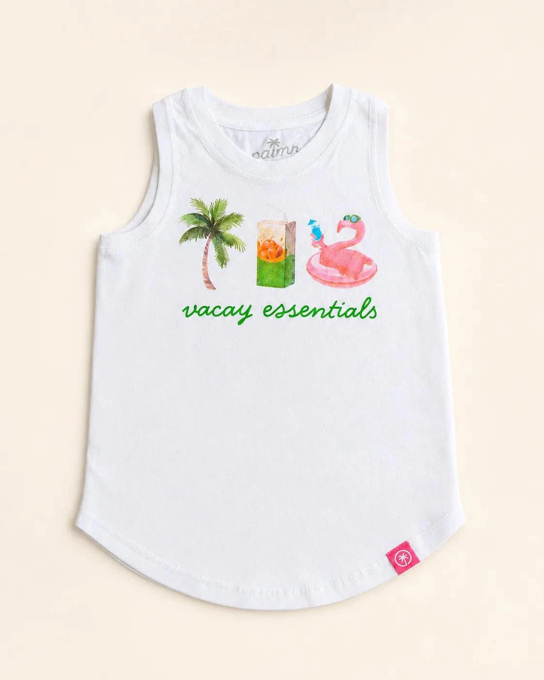 Vacay Essentials Girls Tank — view 2 | Palmr Style