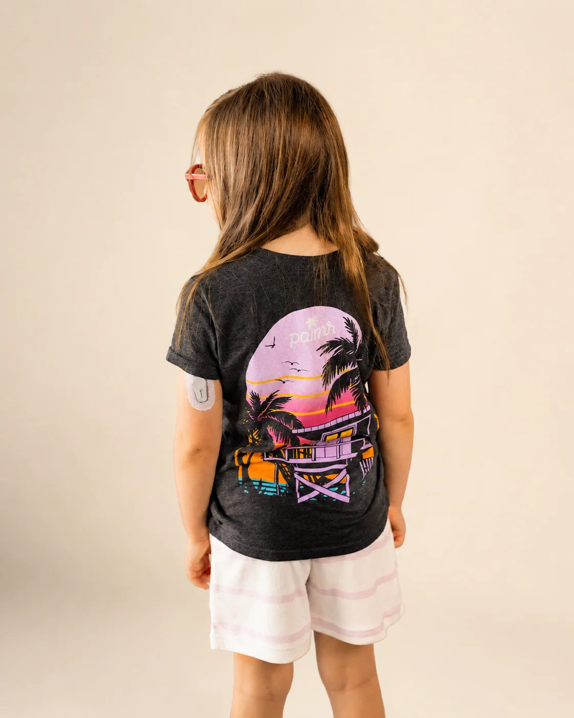The Evening Palm Kids Tee — view 7 | Palmr Style