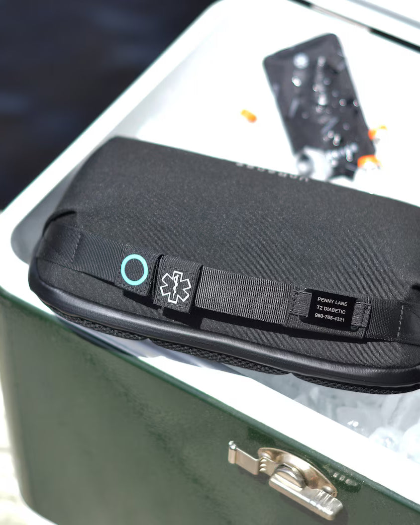 Travel Diabetes Bag — view 2 | Palmr Style