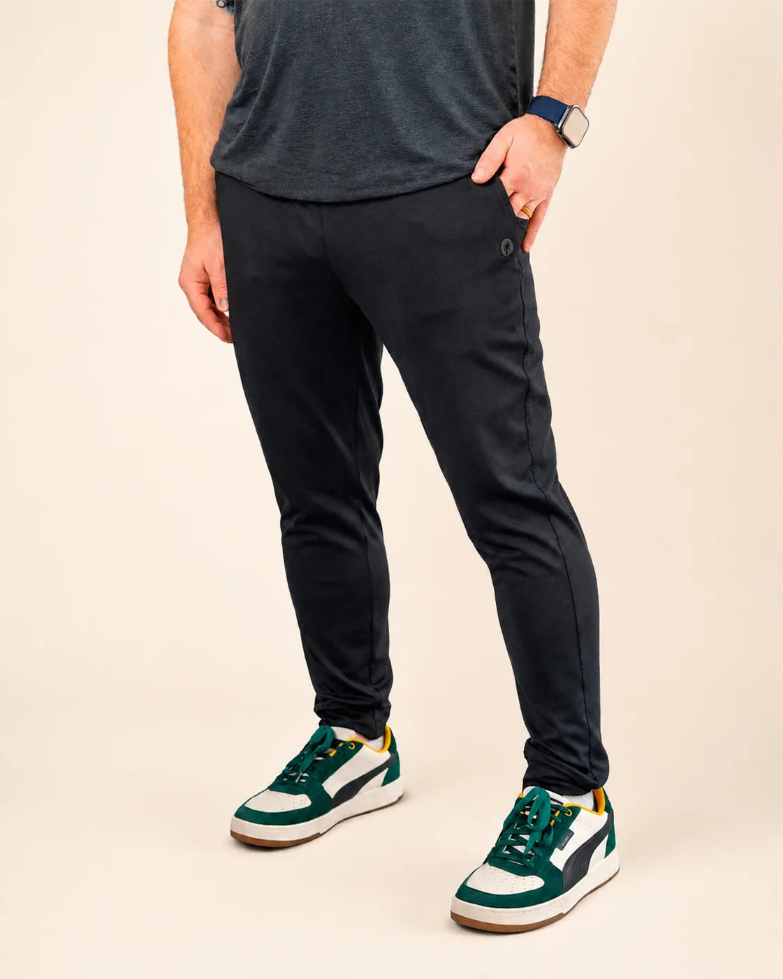 The All-Day Jogger - Black: joggers | Palmr Style