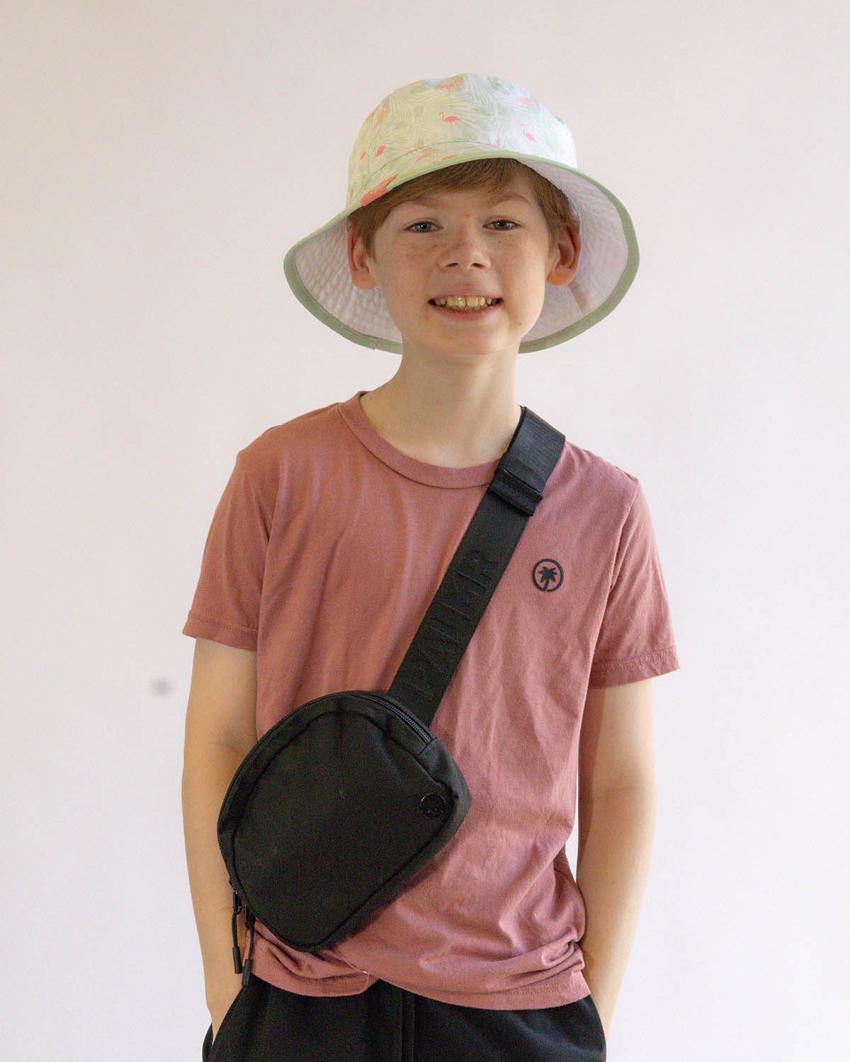 Palmr Style Black Belt Bag T1D Insulin Pump Bag Resort Wear Self-Care