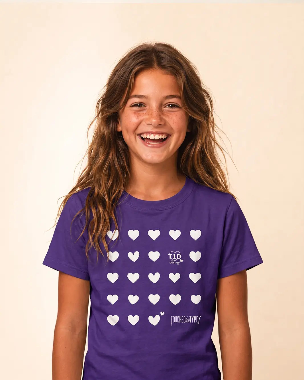 T1D Hearts Youth Tee