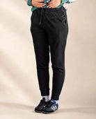 The Palm Shade Sweatpant in soft 80/20 cotton-poly fleece with relaxed fit and tonal embroidered logo