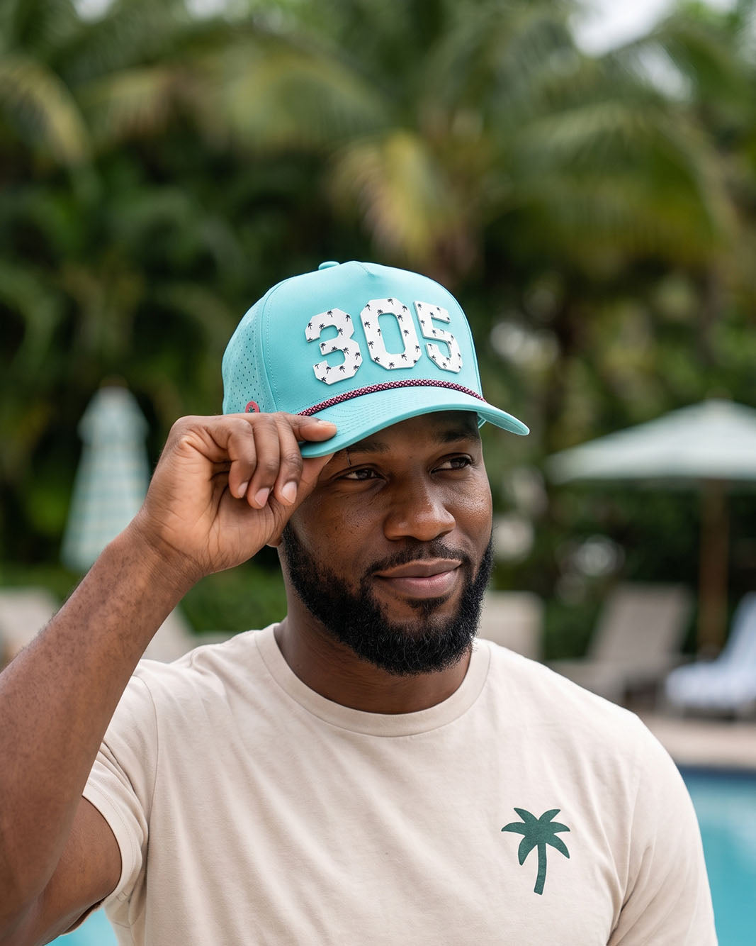 The 305 Signature Hat (Teal)
