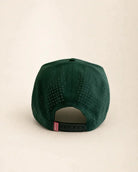 Green ORL Signature Hat with white raised silicone letters and palm design, water-resistant Orlando pride cap