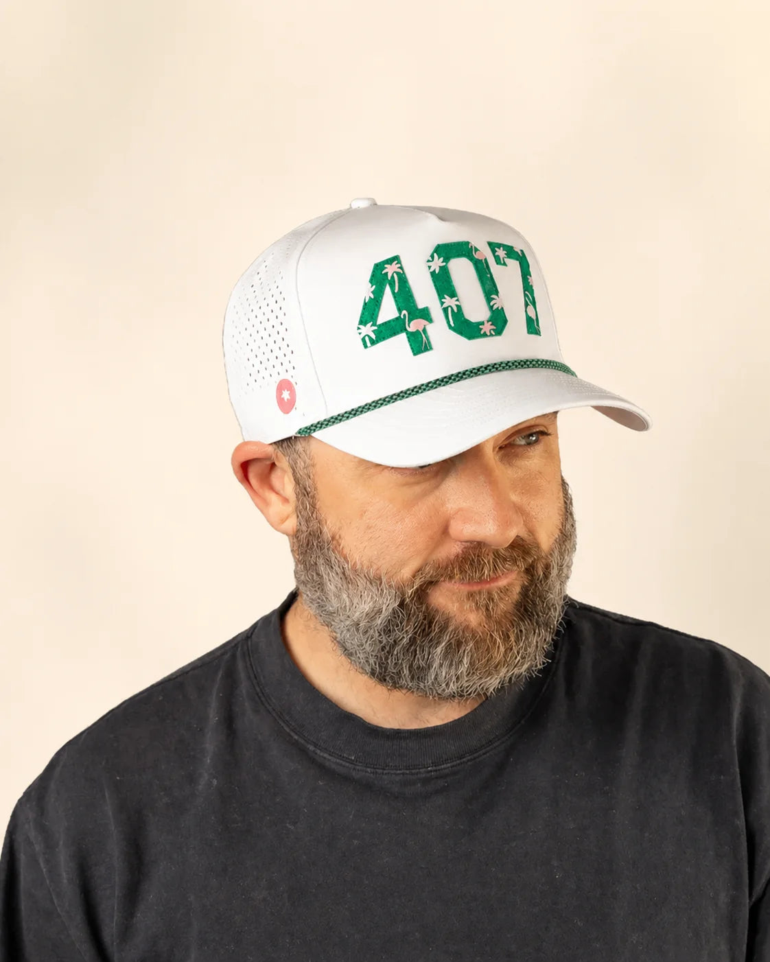 The 407 Hat (White) — view 8 | Palmr Style