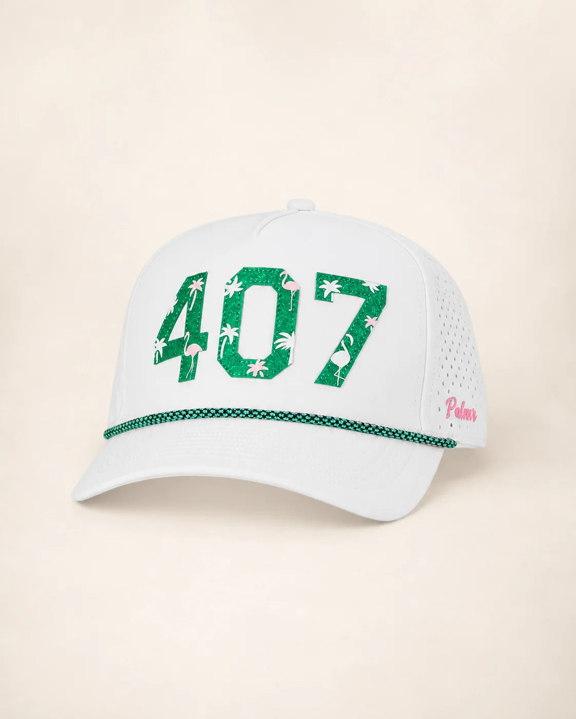 The 407 Hat (White): hats | Palmr Style