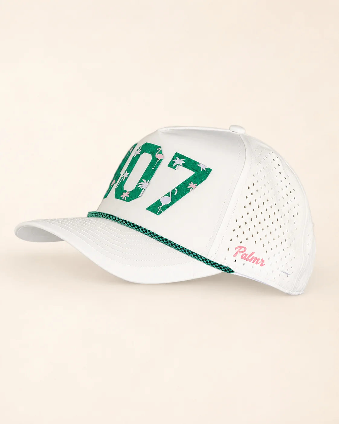 The 407 Hat (White) — view 7 | Palmr Style