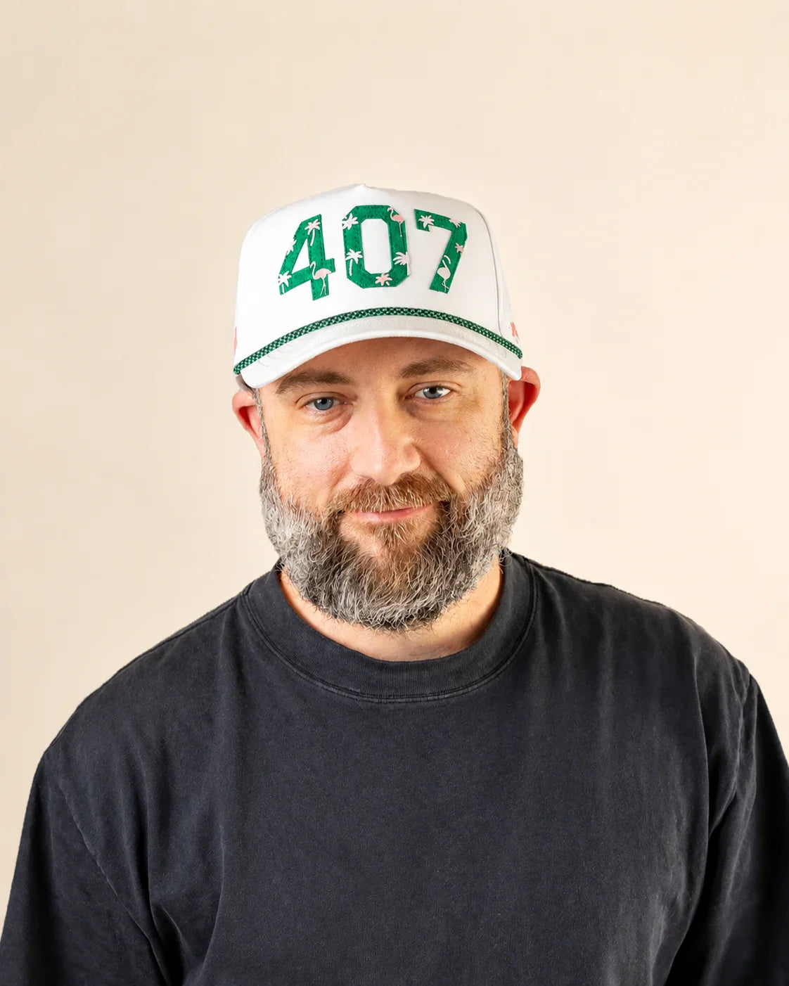 The 407 Hat (White) — view 2 | Palmr Style