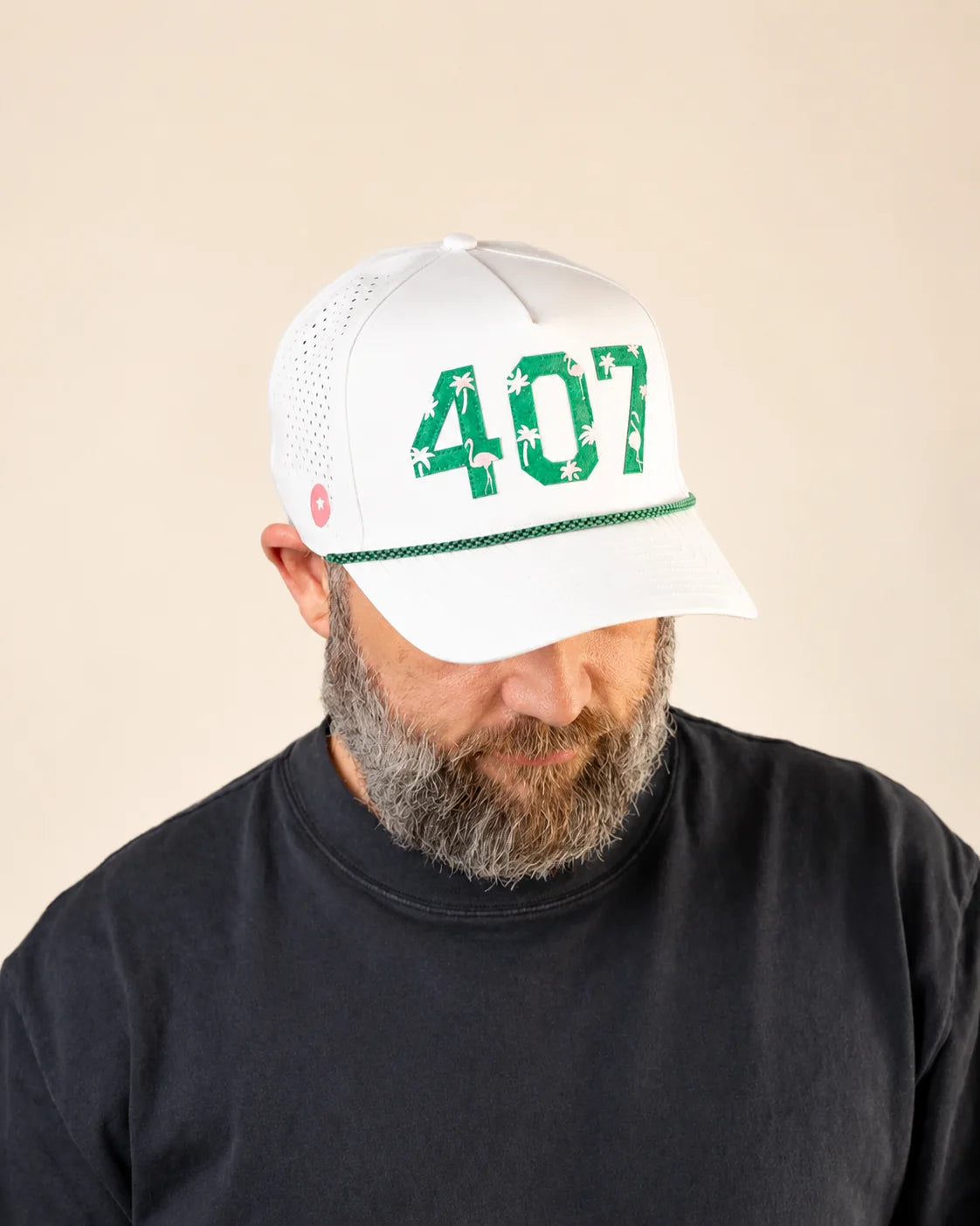 The 407 Hat (White) — view 6 | Palmr Style