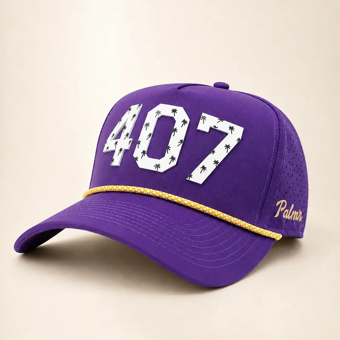 407 Signature Hat (Purple & Gold) | Orlando | Palmr