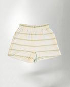 Stripped shorts on a white background 