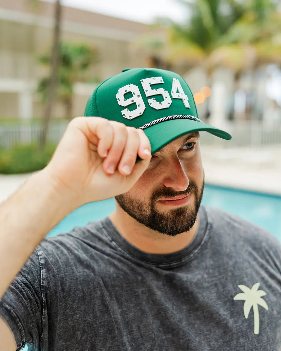 The 954 Signature Hat (Green)