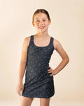 The Ace Kids Dress - Palm Icon Night