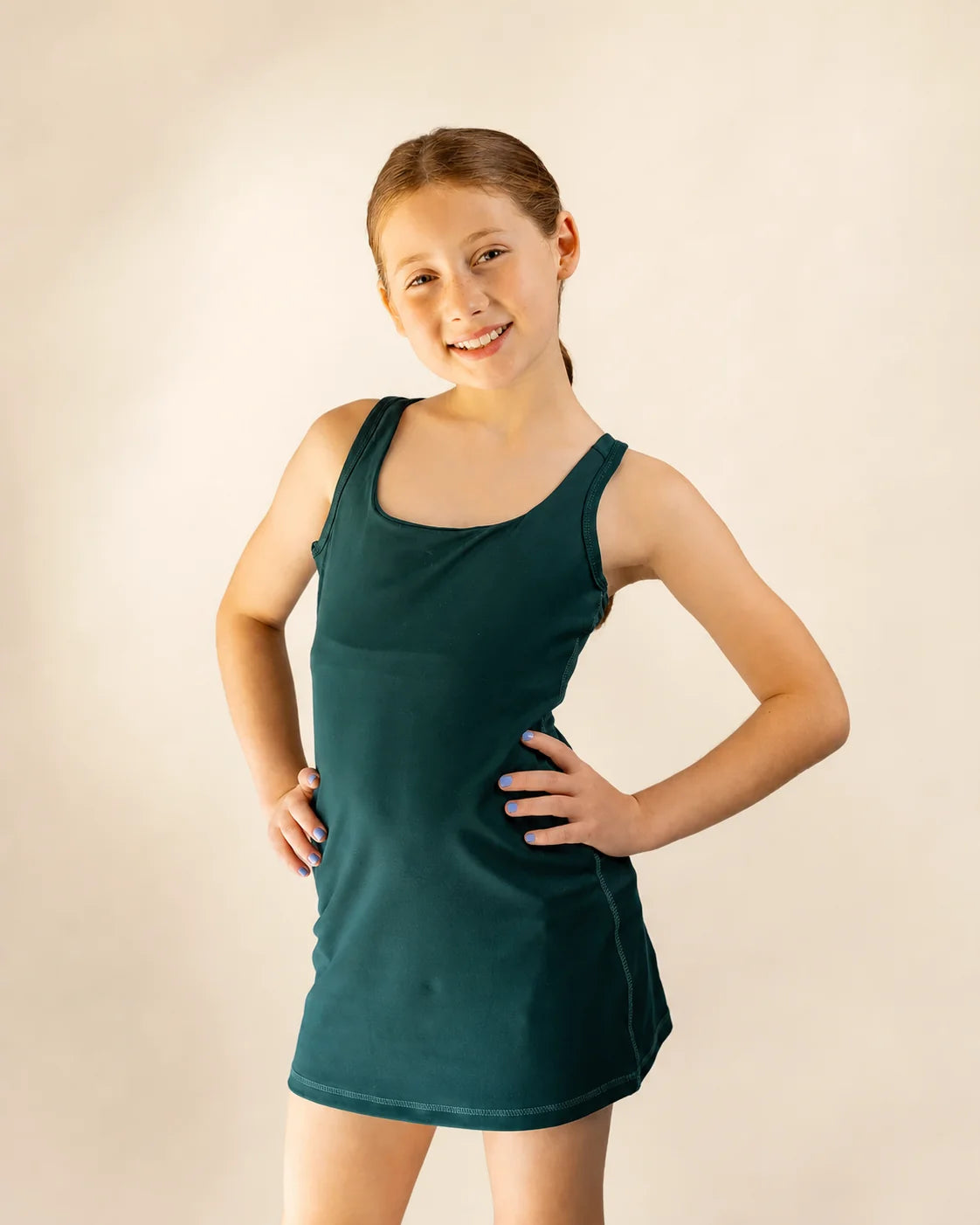 The Ace Kids Dress - Palm Green: kids dresses | Palmr Style