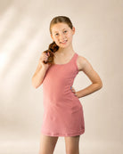 The Ace Kids Dress - Pink — view 2 | Palmr Style