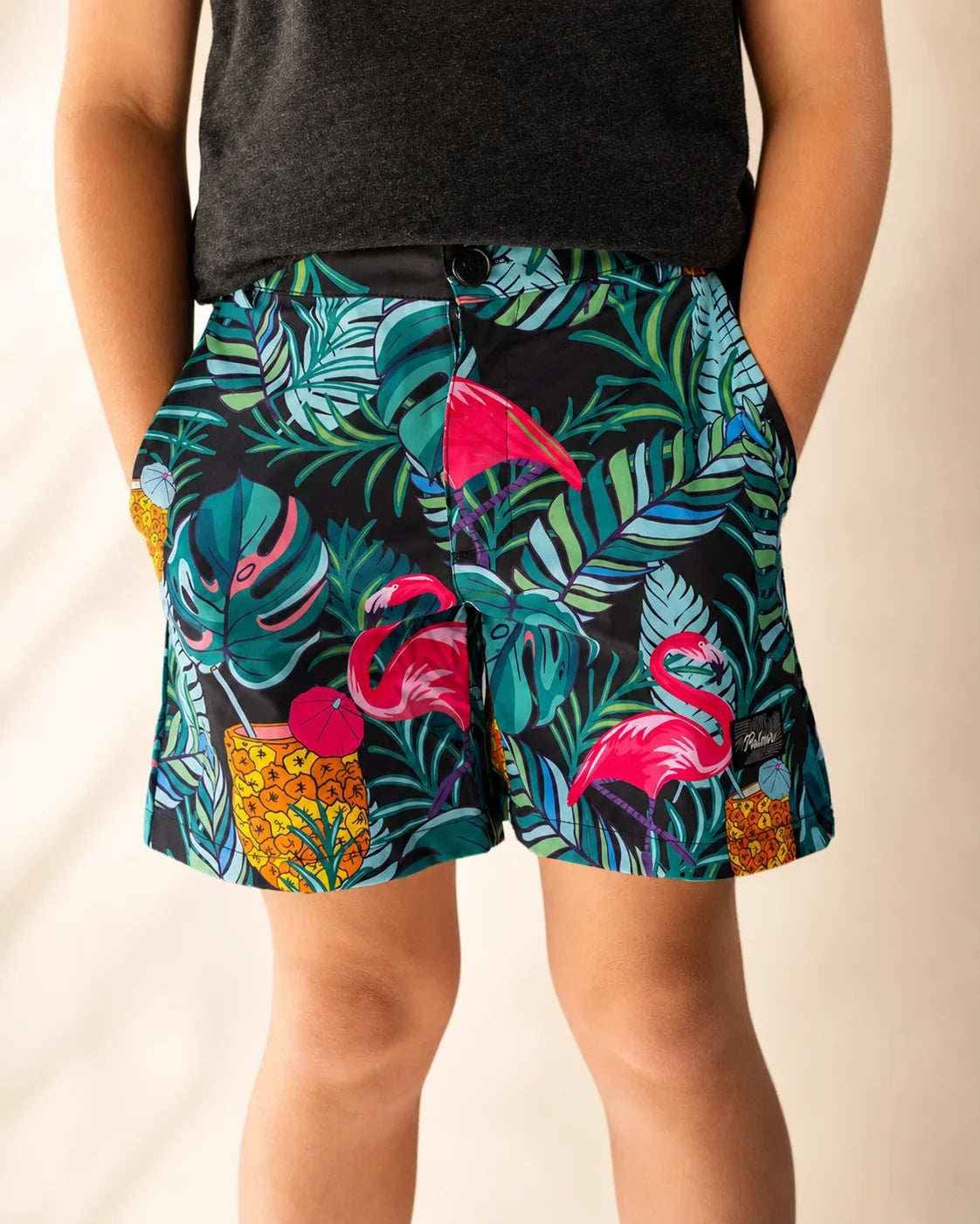 The Baha Palm Kids Hybrid Swim Shorts: kids swim shorts | Palmr Style