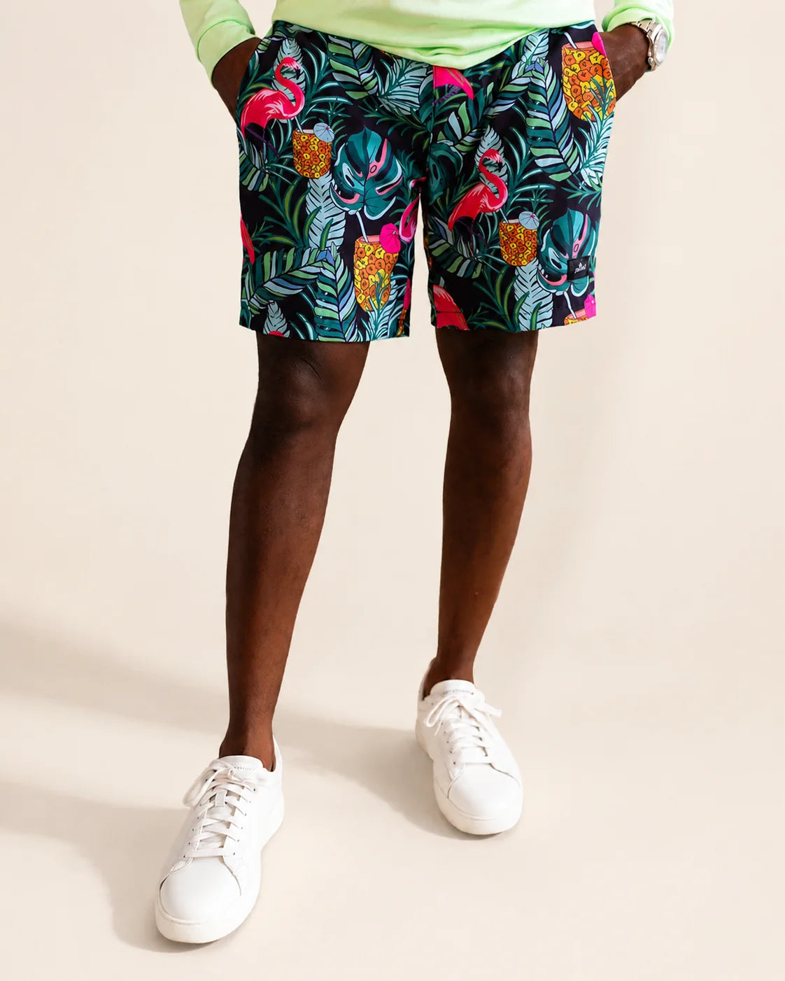 The Baha Palm Hybrid Swim Shorts: hybrid swim shorts | Palmr Style