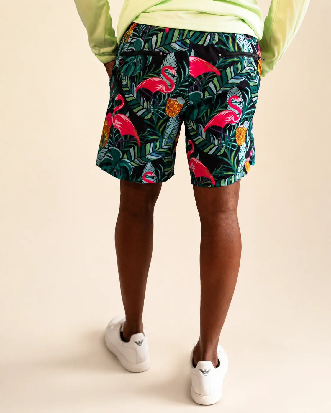 The Baha Palm Hybrid Swim Shorts — view 5 | Palmr Style