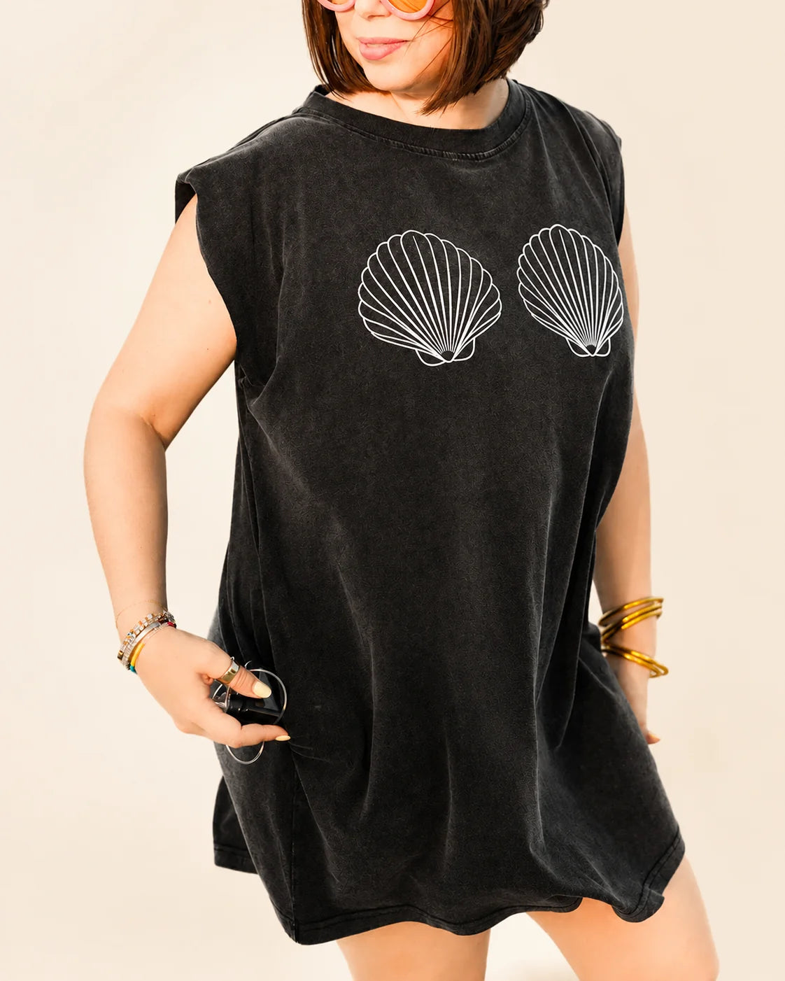 The Beachcomber Coverup (Black) — view 5 | Palmr Style