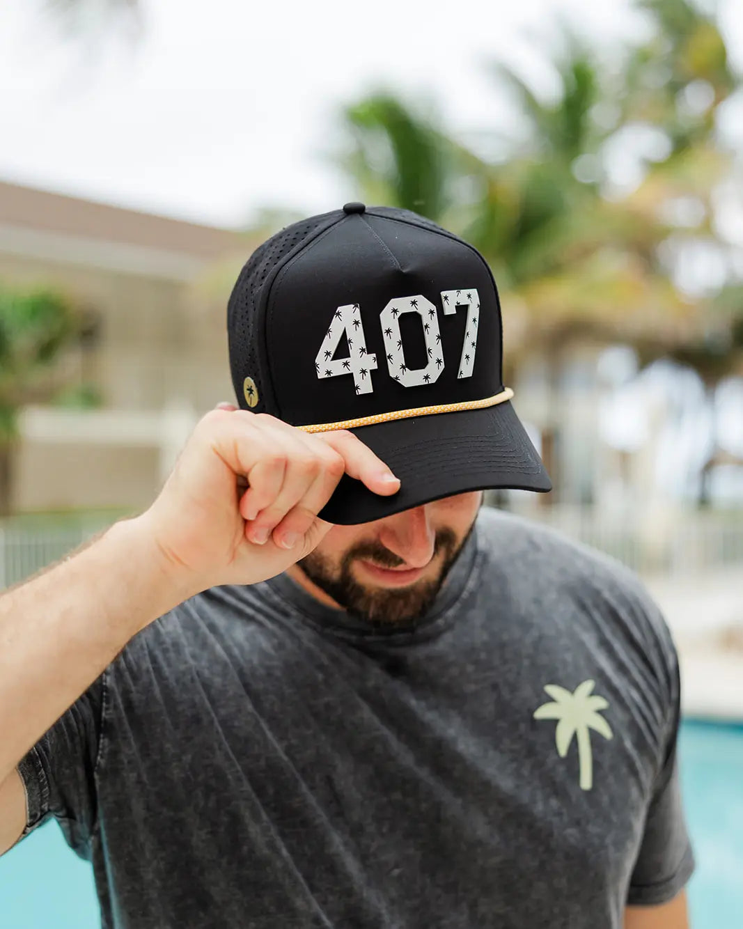 The 407 Signature Hat (Black & Gold)