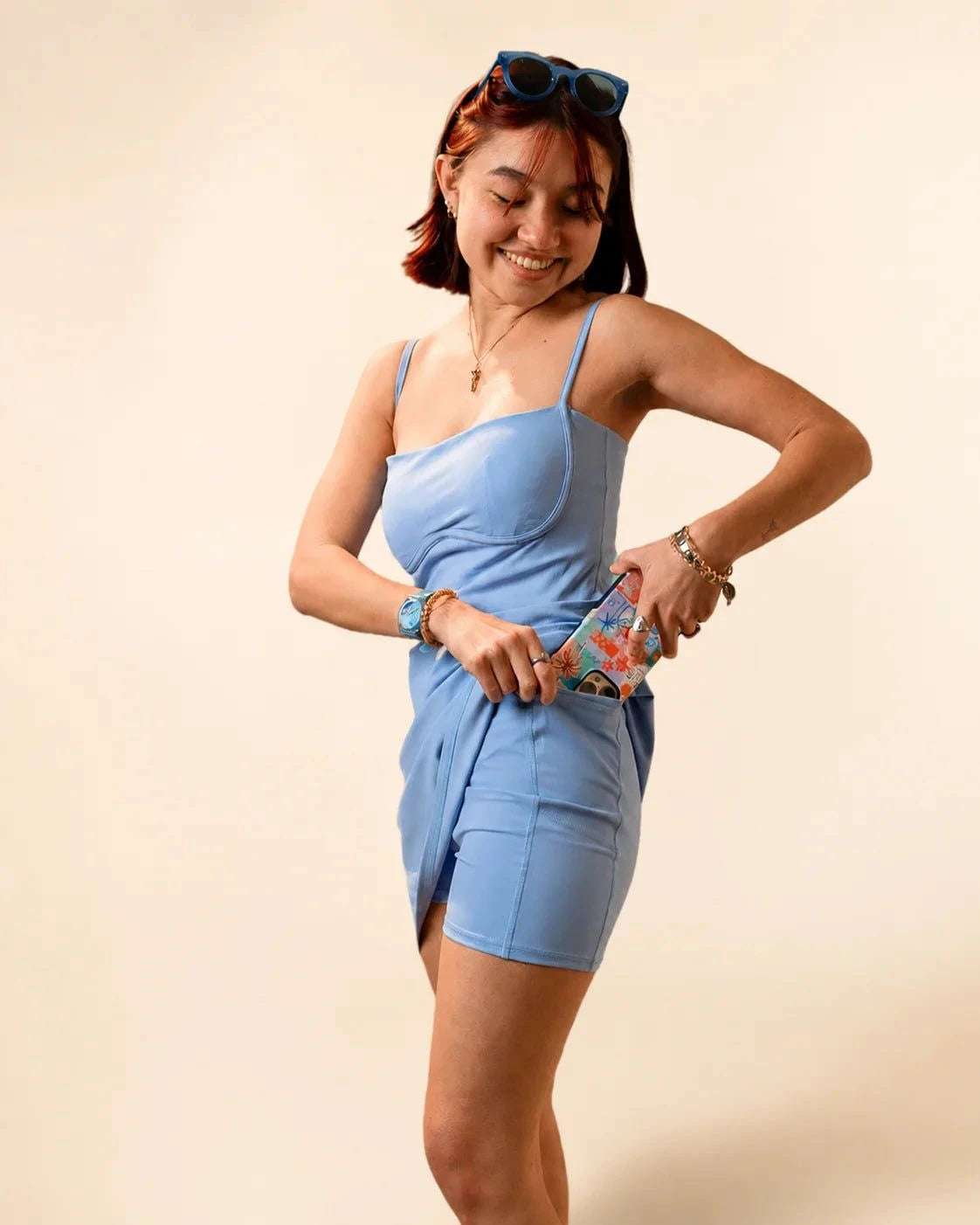 The Blue Haven Dress — view 4 | Palmr Style