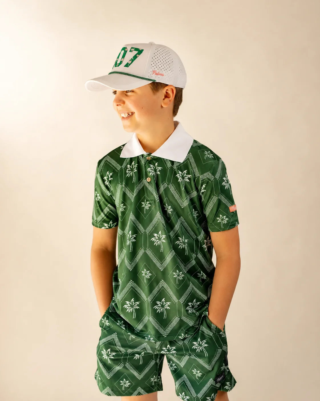 The Club Palm Kids Polo — view 6 | Palmr Style