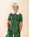 The Club Palm Kids Polo