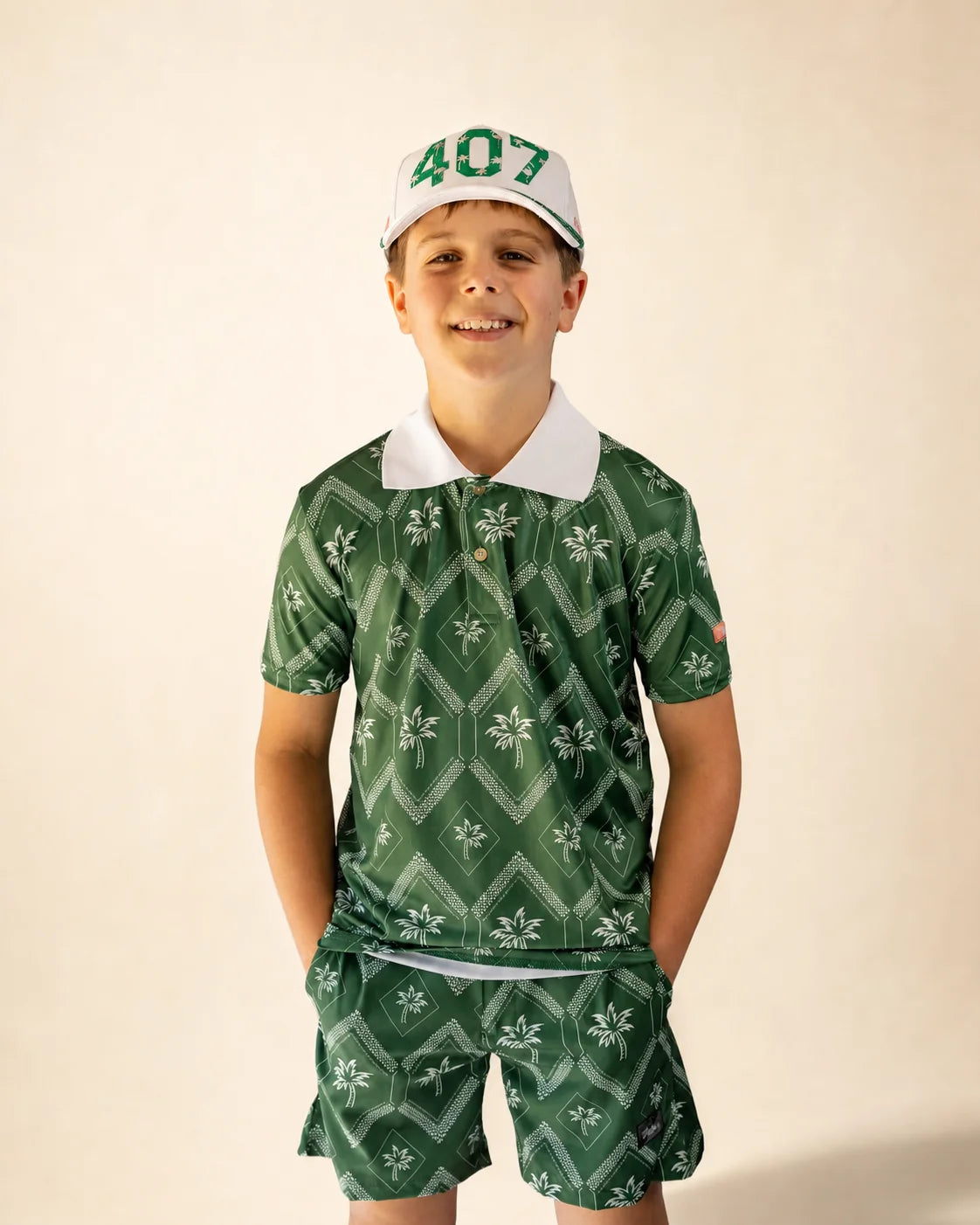 The Club Palm Kids Polo — view 5 | Palmr Style