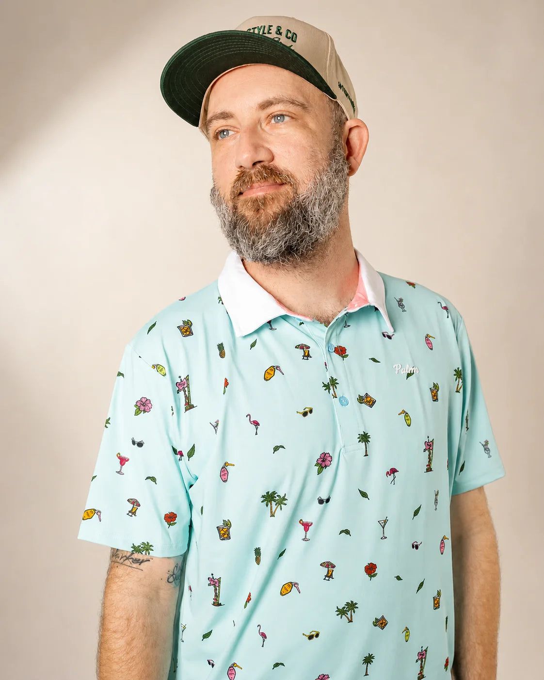 The Palmr Coastal Bay Polo: mens polos | Palmr Style