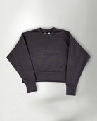 Dark gray sweatshirt with 'Palmr' branding on a light gray background