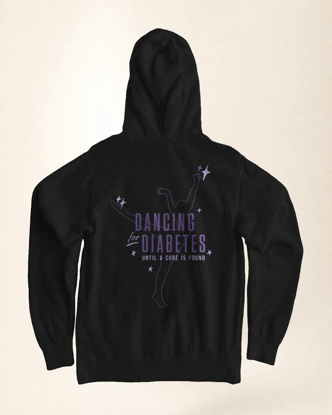 Dancing for Diabetes Hoodie — view 2 | Palmr Style