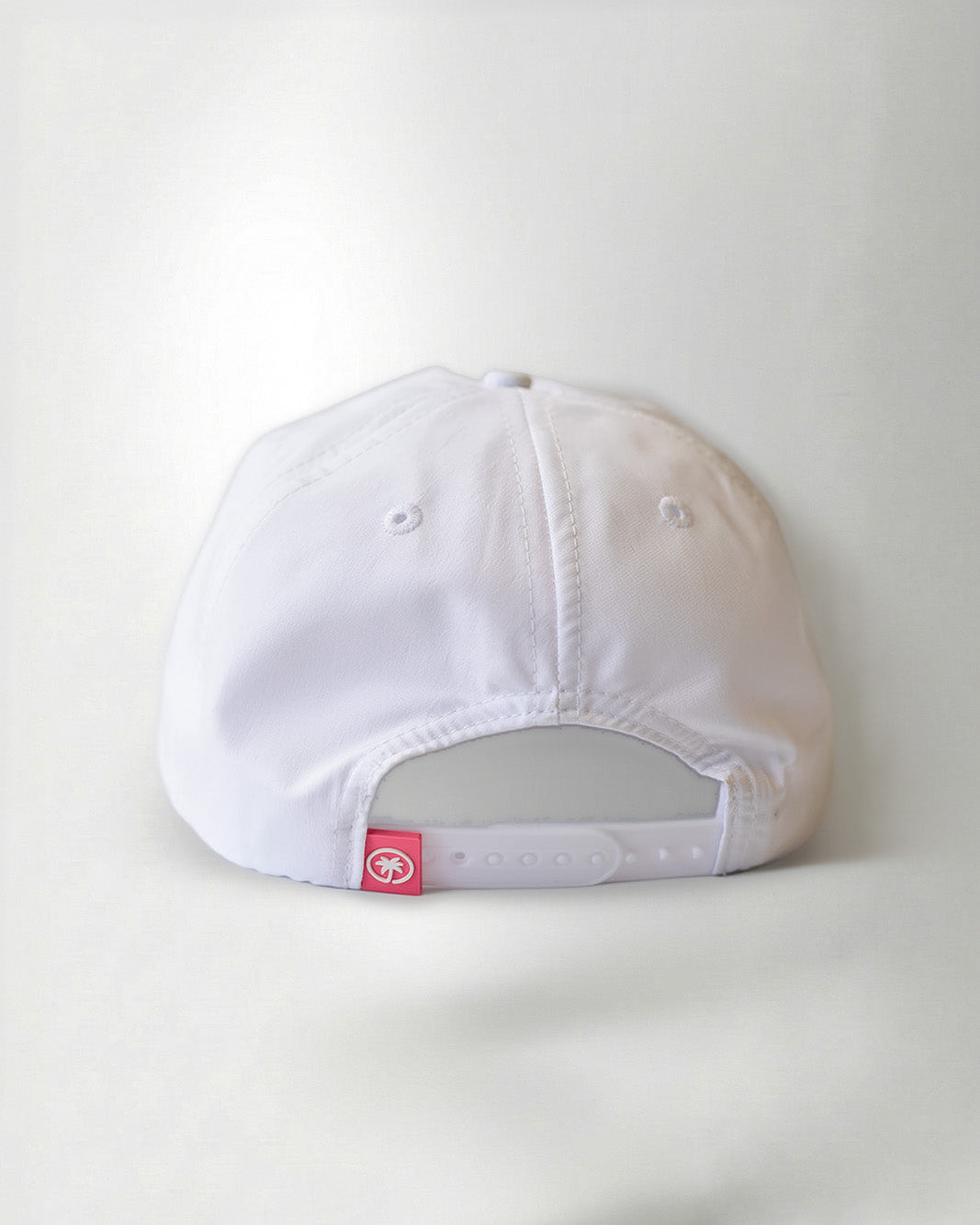 Palmr Style Easy Breezy White Nylon Rope hat palm tree snapback resort wear self-care