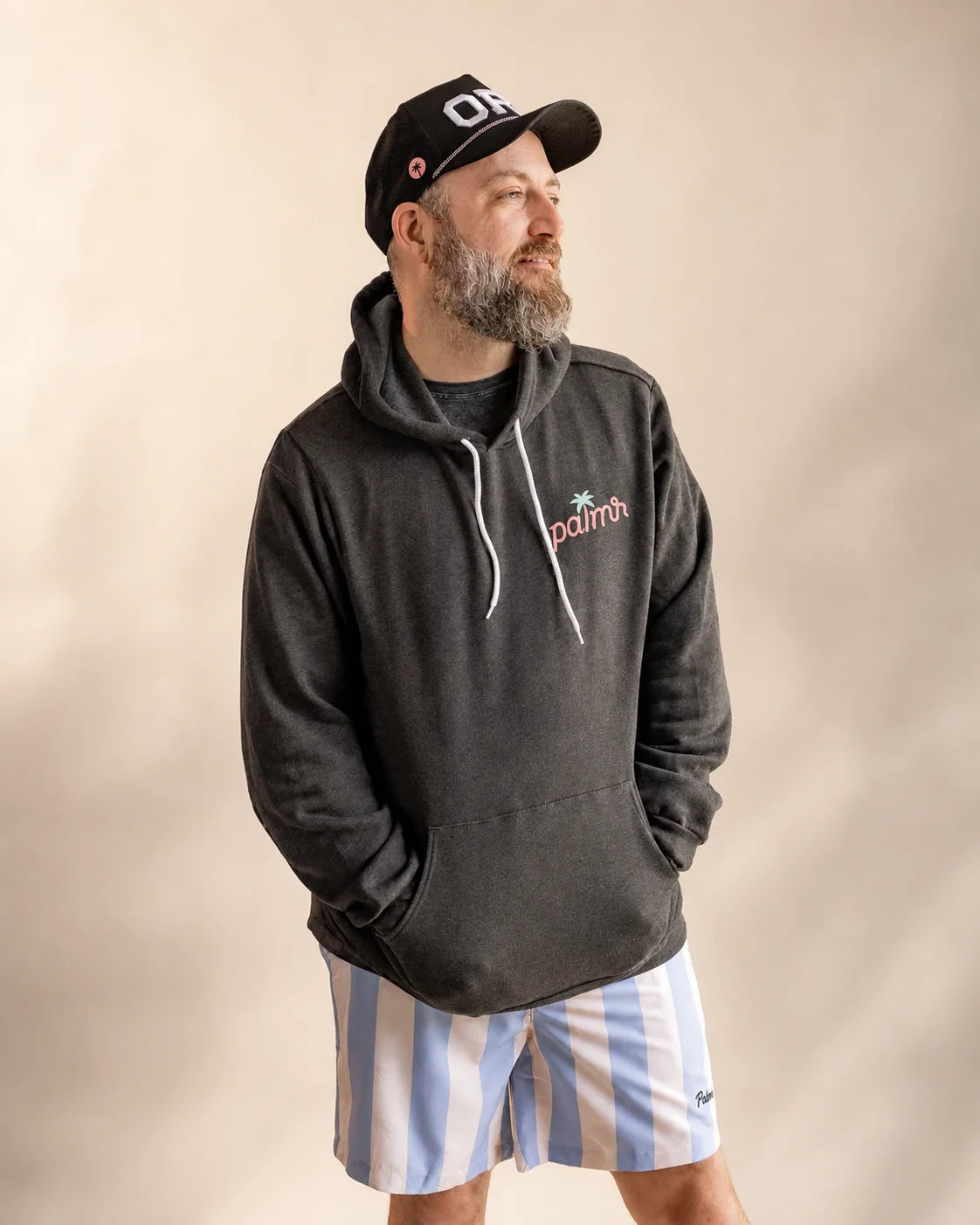 The Evening Palm Hoodie — view 2 | Palmr Style