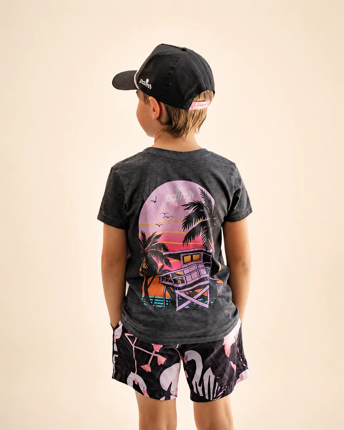 The Evening Palm Kids Tee — view 6 | Palmr Style