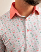 The Flamingo Sunrise Polo — view 5 | Palmr Style
