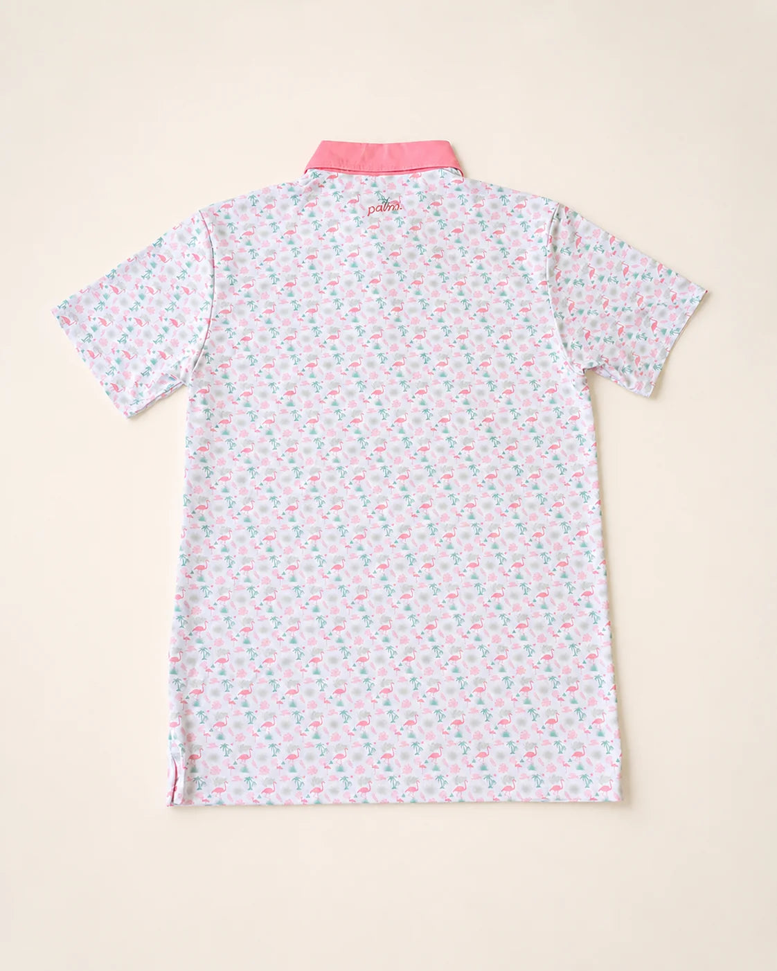 The Flamingo Sunrise Polo — view 4 | Palmr Style