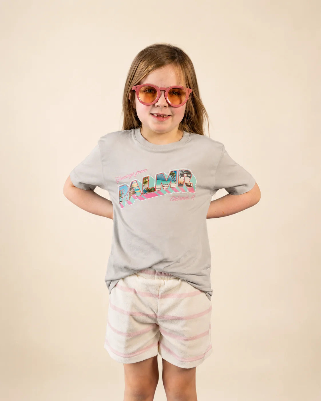 Greetings From Palmr Kids Tee — view 5 | Palmr Style