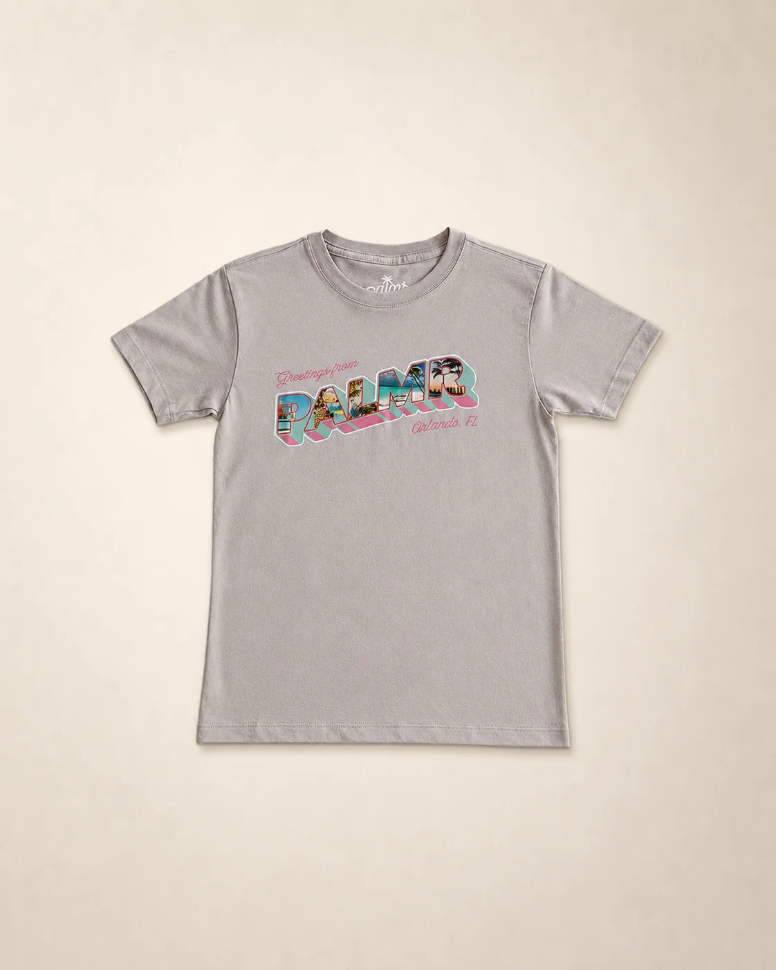 Greetings From Palmr Kids Tee — view 2 | Palmr Style