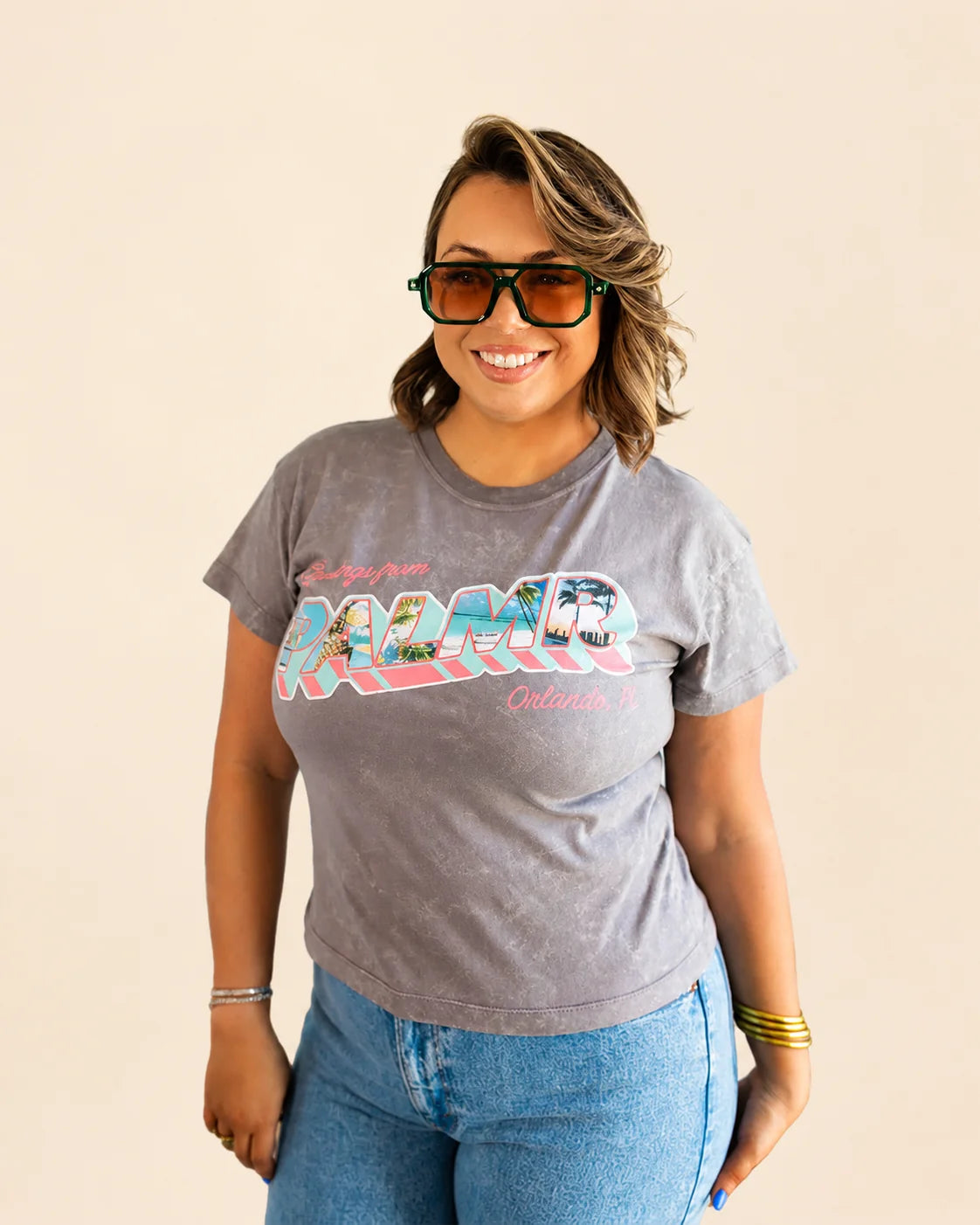 Greetings from Palmr - Women's Tee: women's shirts | Palmr Style