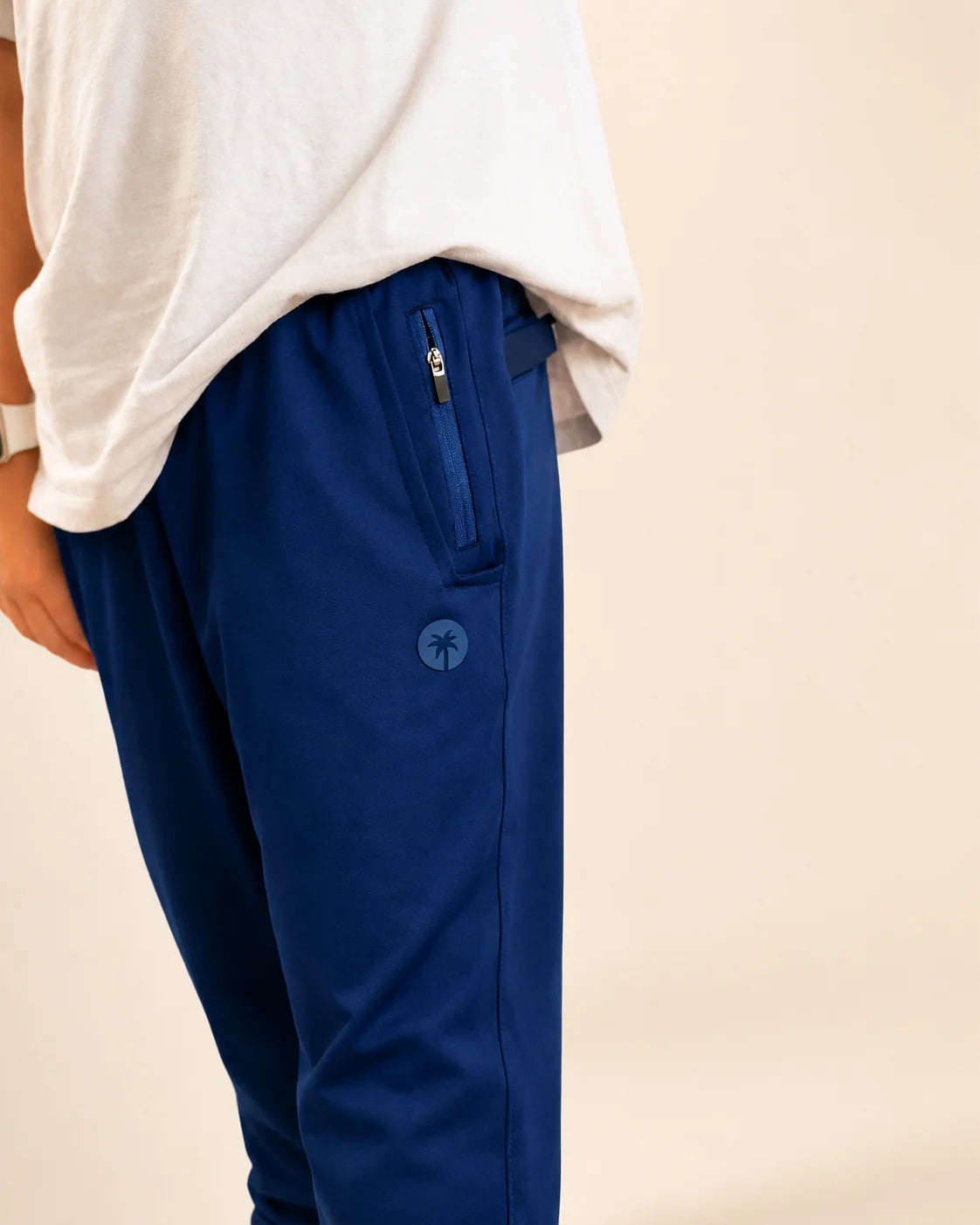The All-Day Boys Jogger - Navy — view 3 | Palmr Style